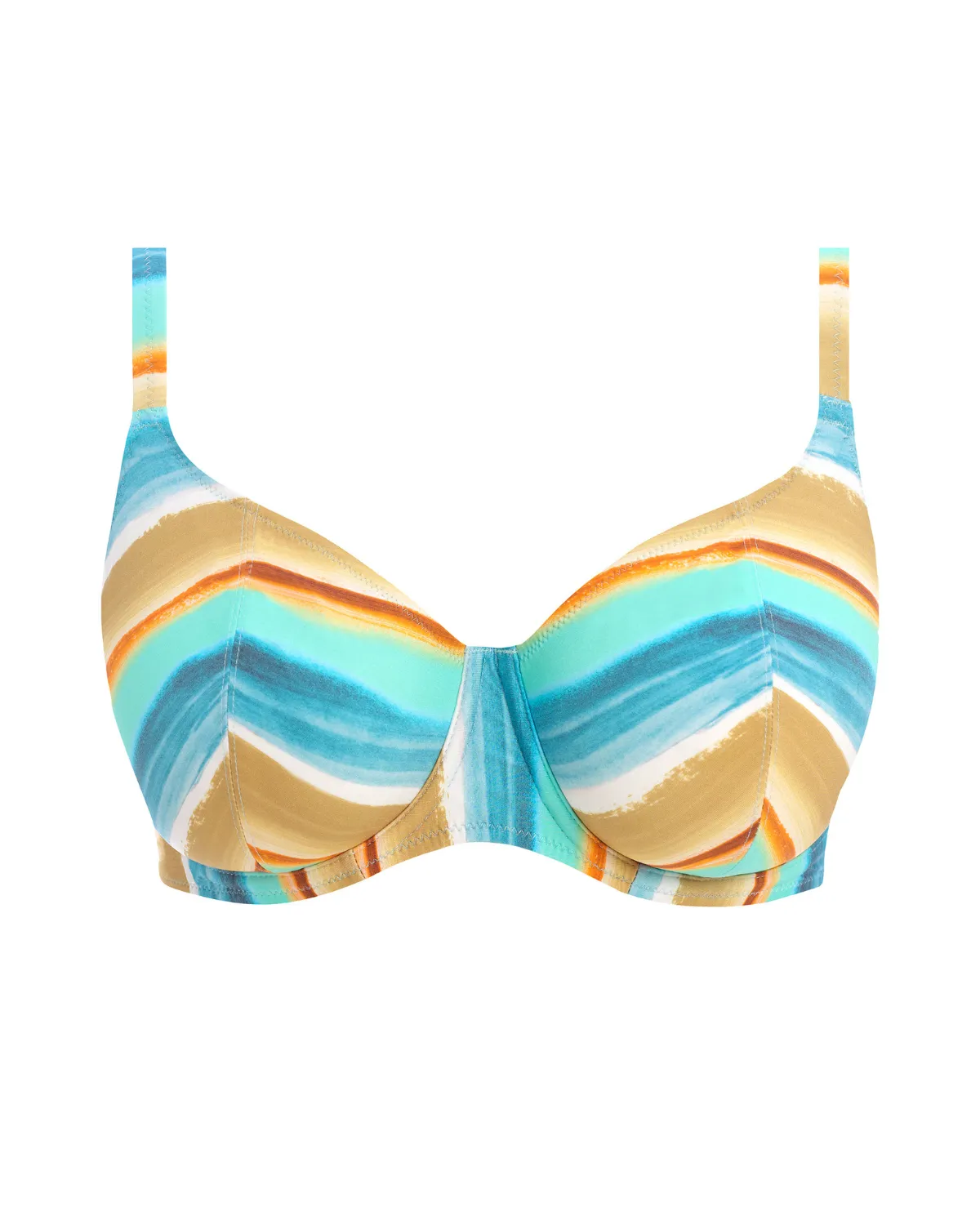 2024 Freya Swim Castaway Island Plunge Bikini Top - As205702