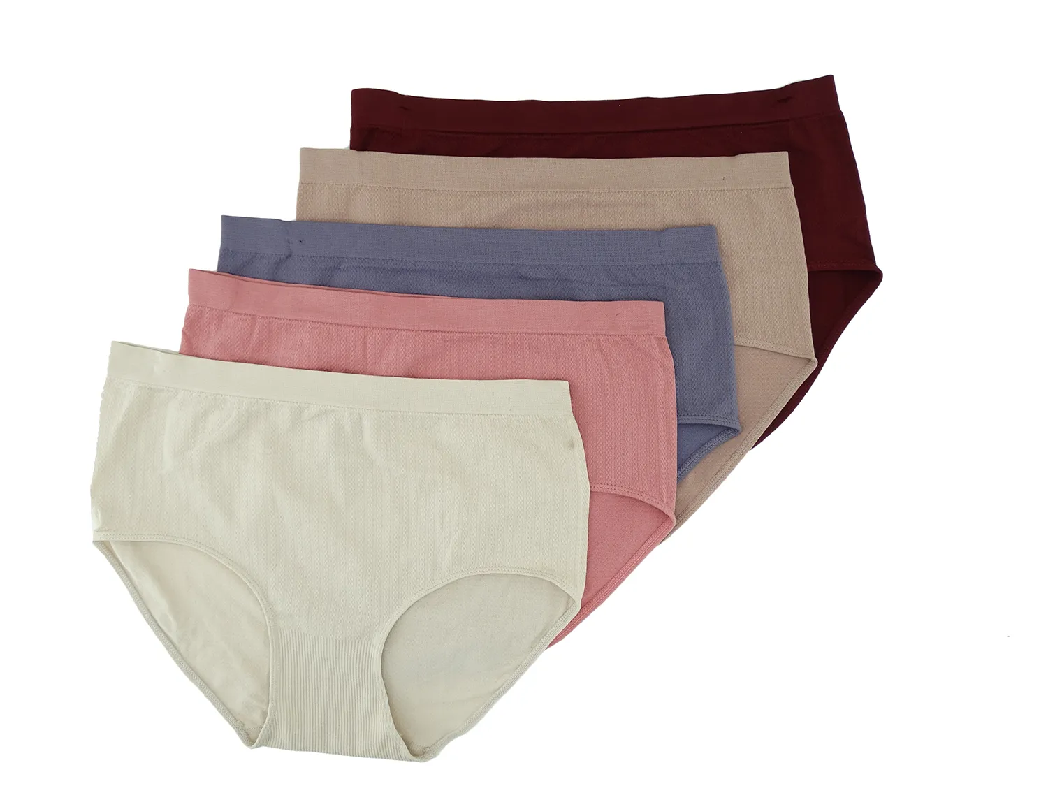 5PKBF981, Kathy Ireland 5pk Panties (1X-3X)