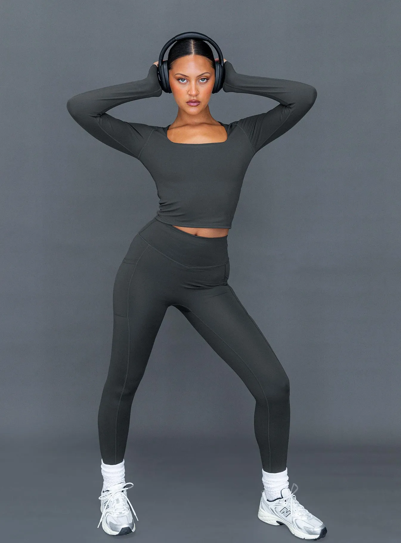 Achieve Activewear Leggings Grey