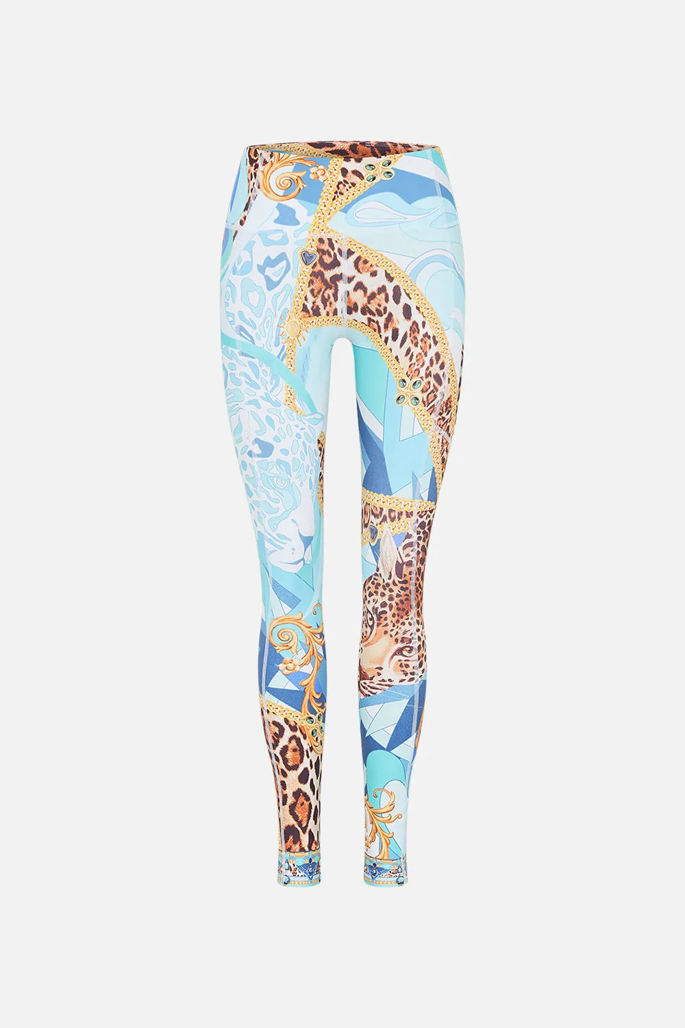 ACTIVE LEGGING WITH SIDE POCKET SKY CHEETAH