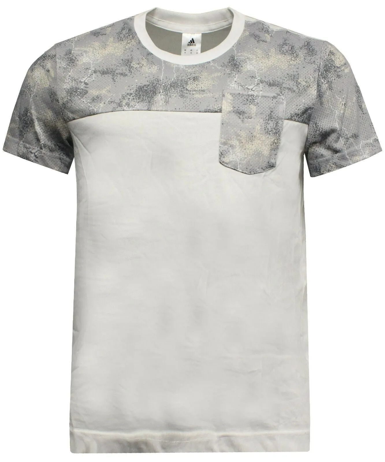 Adidas Essential ClimaLite Mens Off White T-Shirt