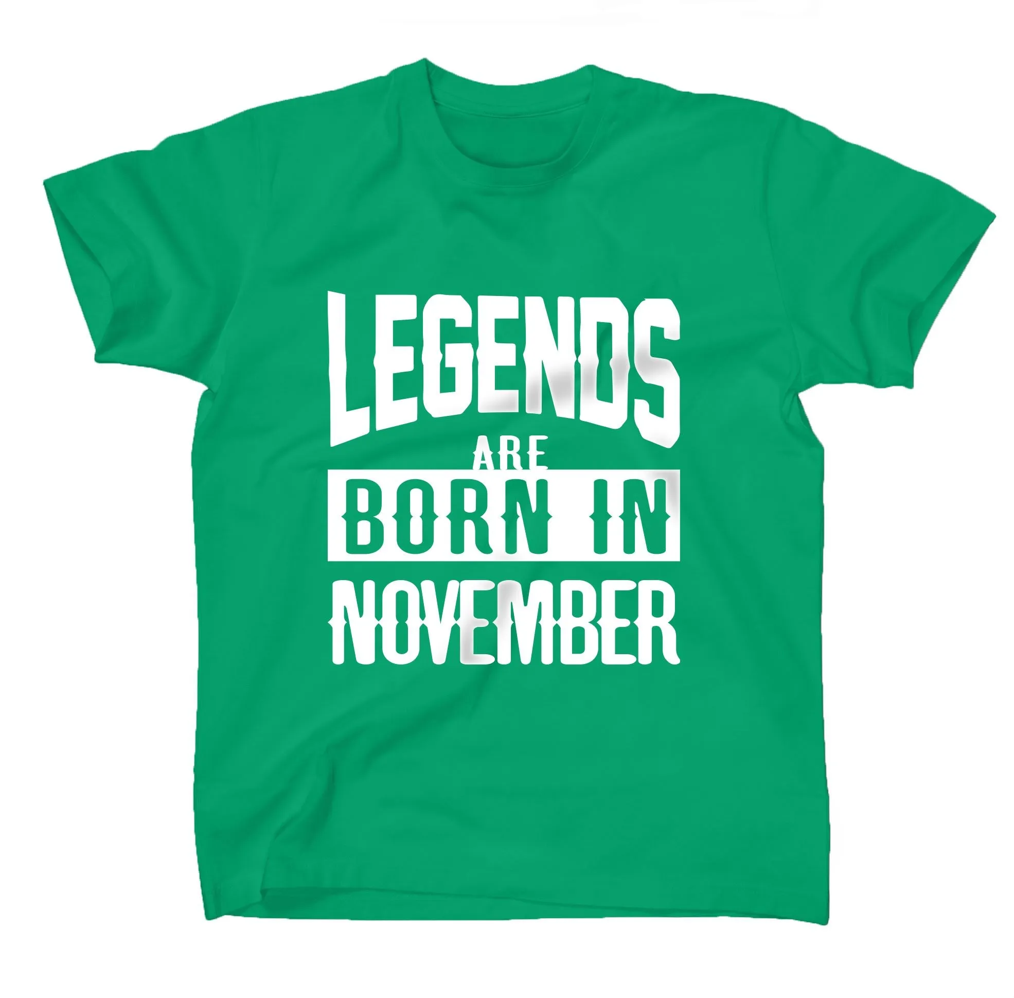 AFONiE Legends Are Born In Kids T-Shirt Green