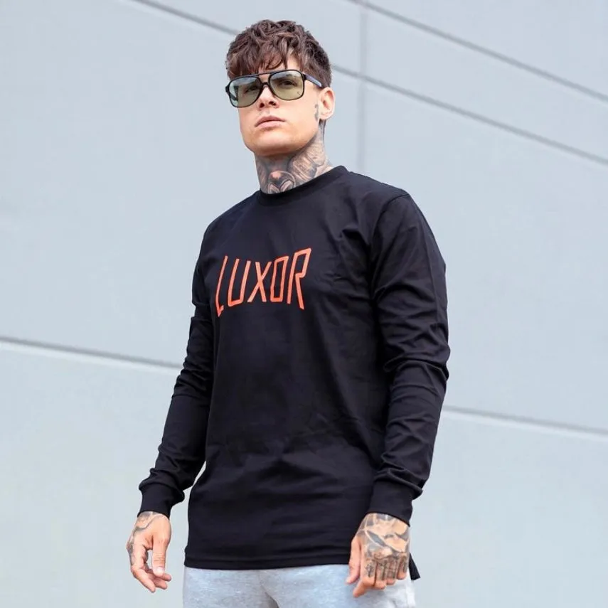 AMPLIFY Long Sleeve T-shirt, Black