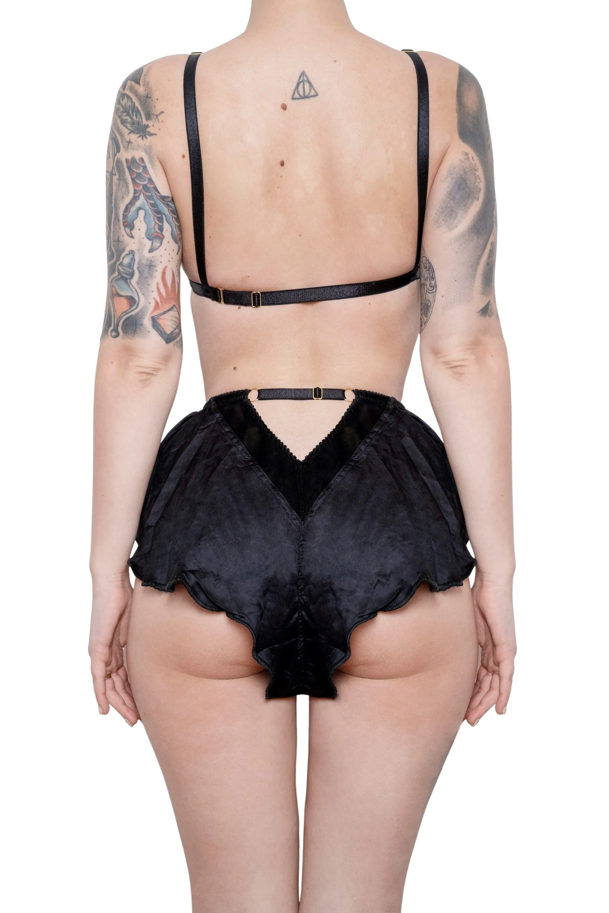 ARAYA TAP PANTS bamboo silk lingerie set