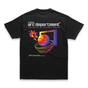 ARC DEPARTMENT TEE - BLACK (PREORDER)