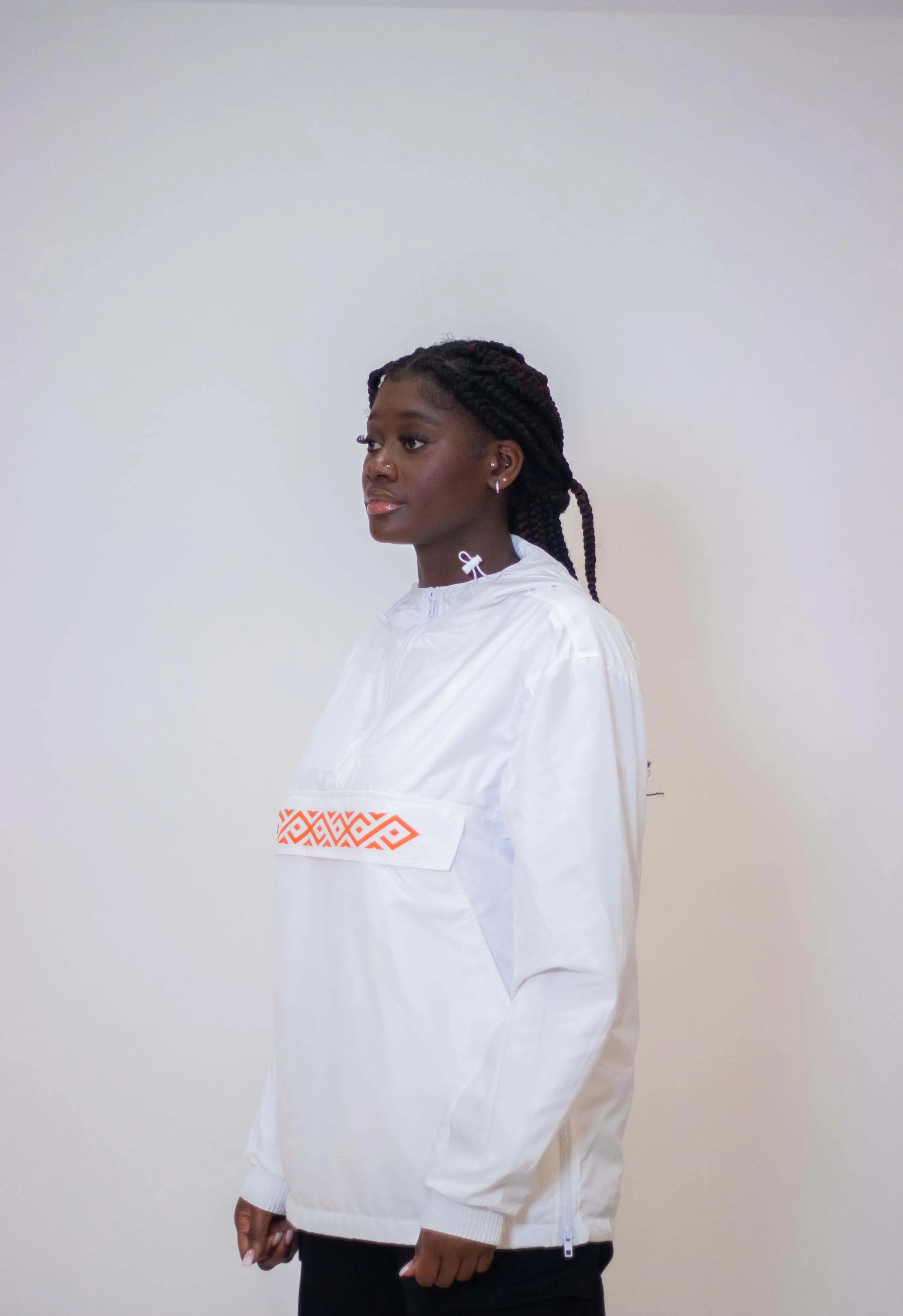 Avoque Windbreaker Women in White