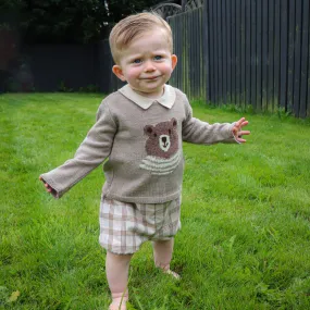 AW Foque Boys Teddy Jumper and Shorts