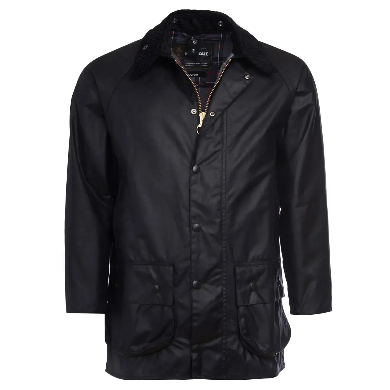 Barbour Beaufort Wax Jacket Black