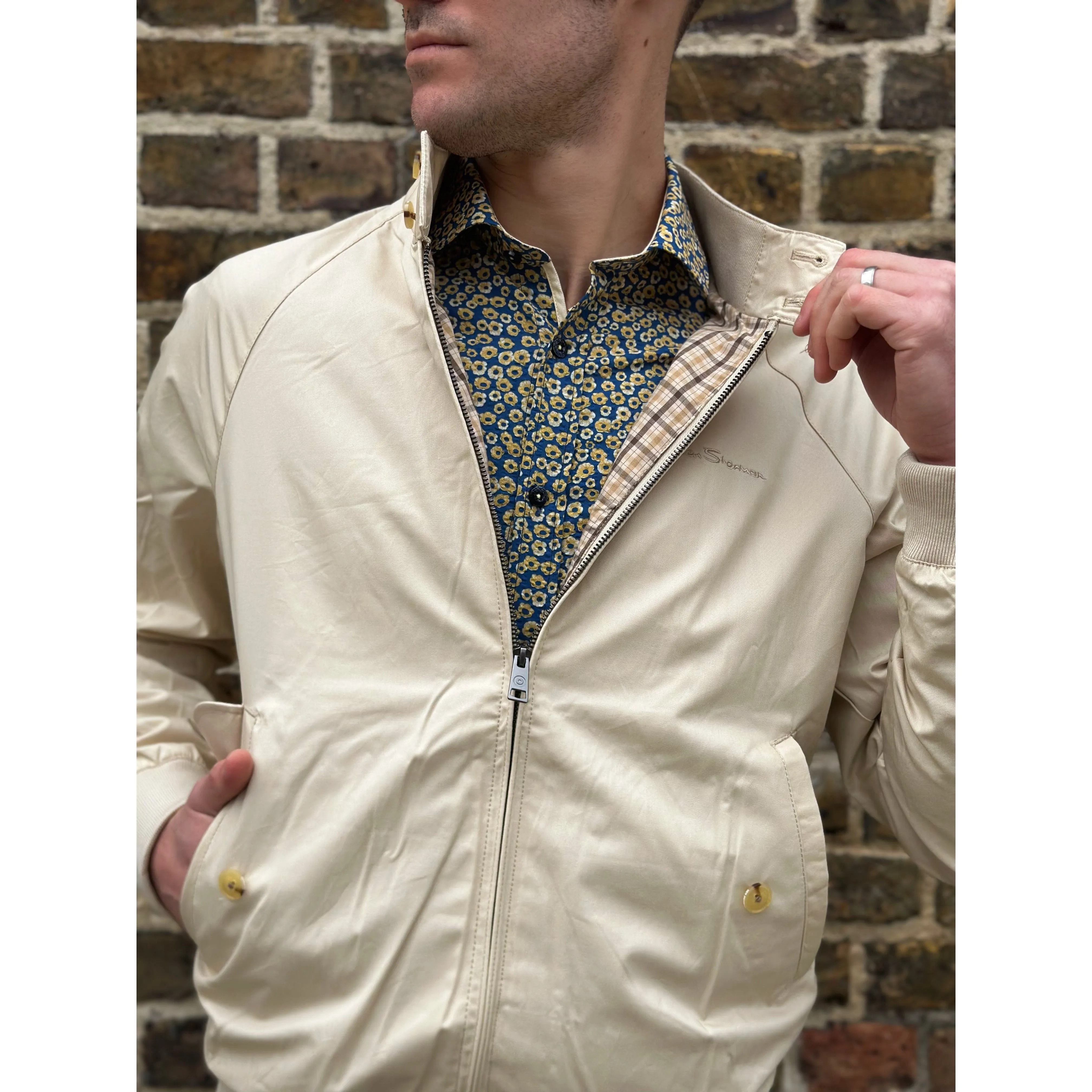 Ben Sherman - Signature Cream 020 - Harrington