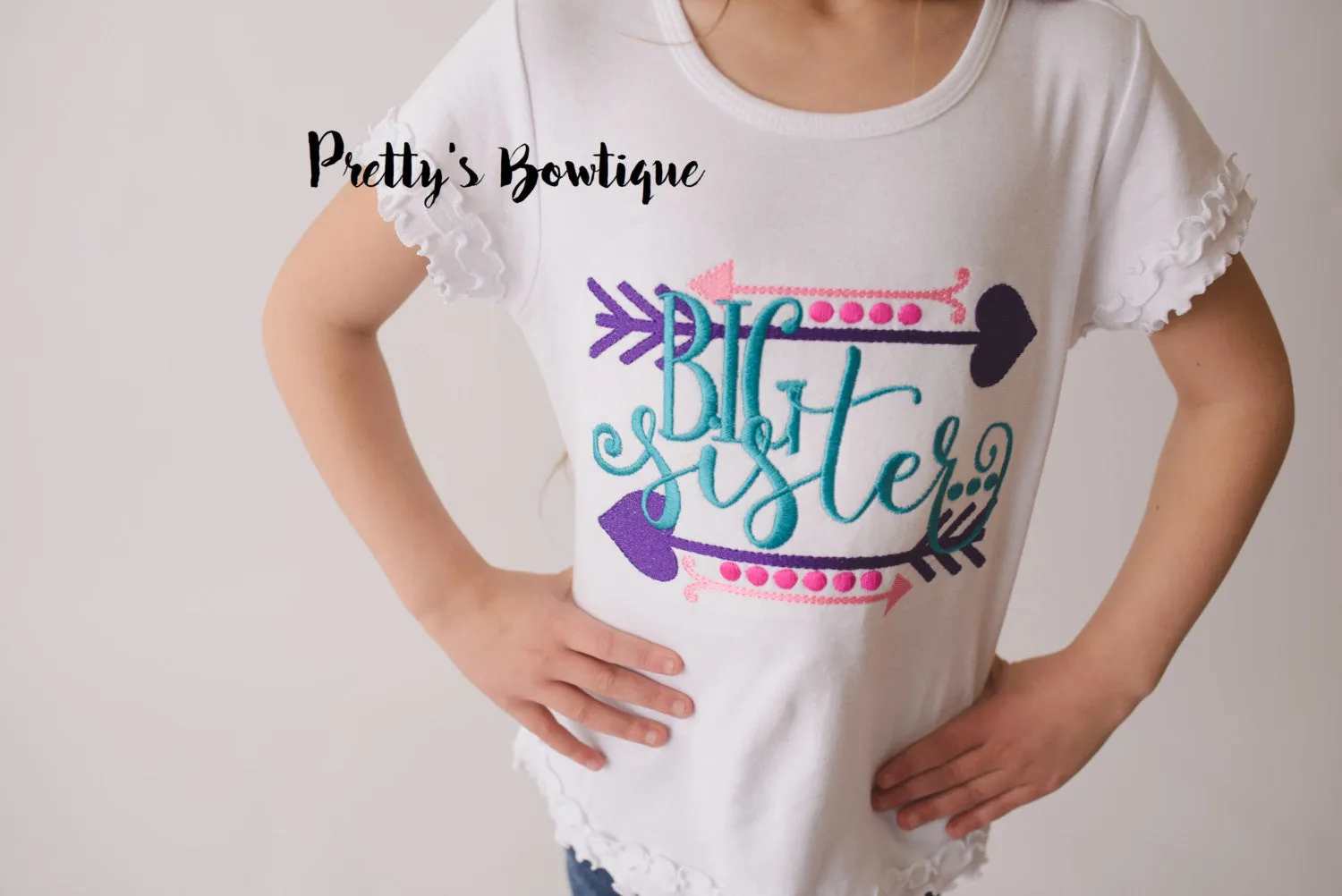 Big Sister T shirt-  Big sister announcement shirt -- Big Sister t shirt or body suit-- Pregnancy Announcement Shirt