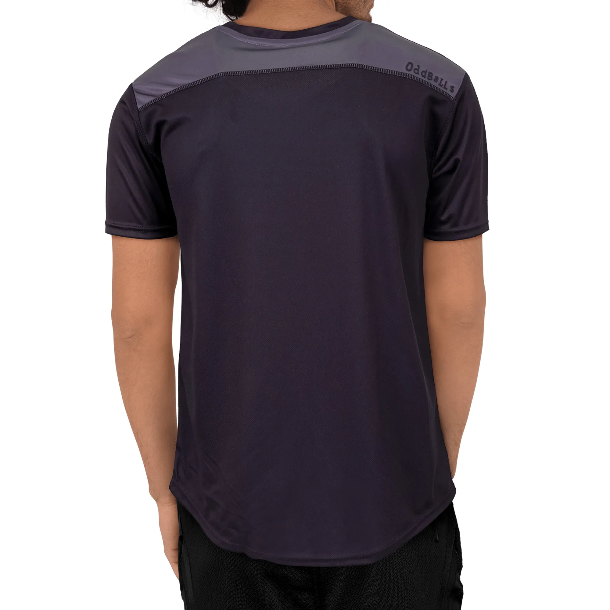 Black - Gradient - Flex Fit - Mens Training T-Shirt