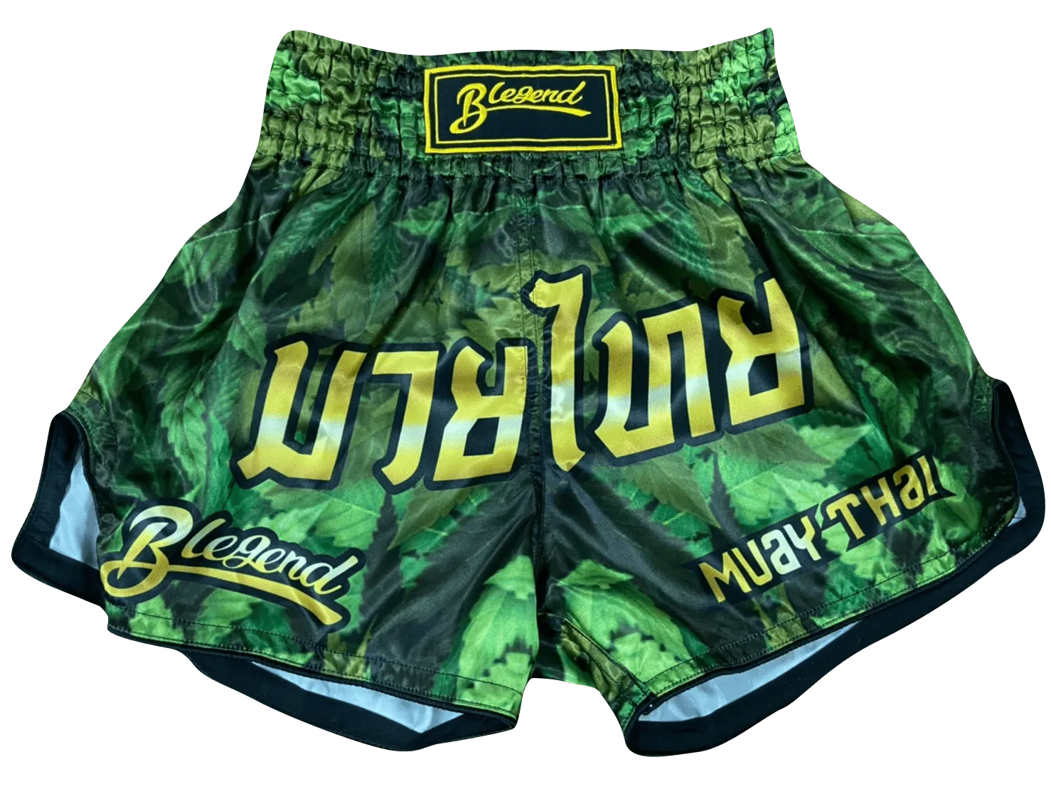 Blegend Boxing Shorts Green Jungle