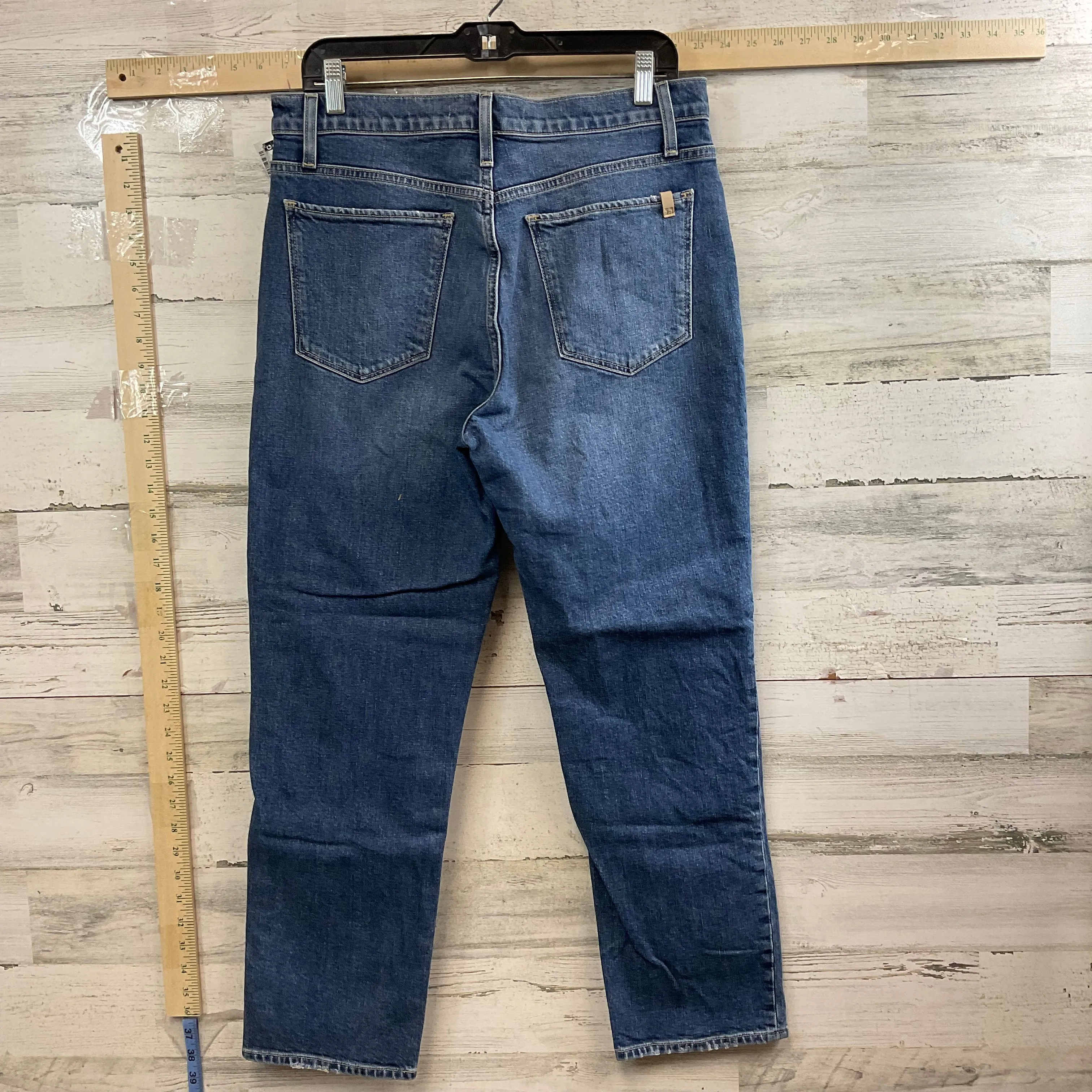 Blue Denim Jeans Straight Joes Jeans, Size 10