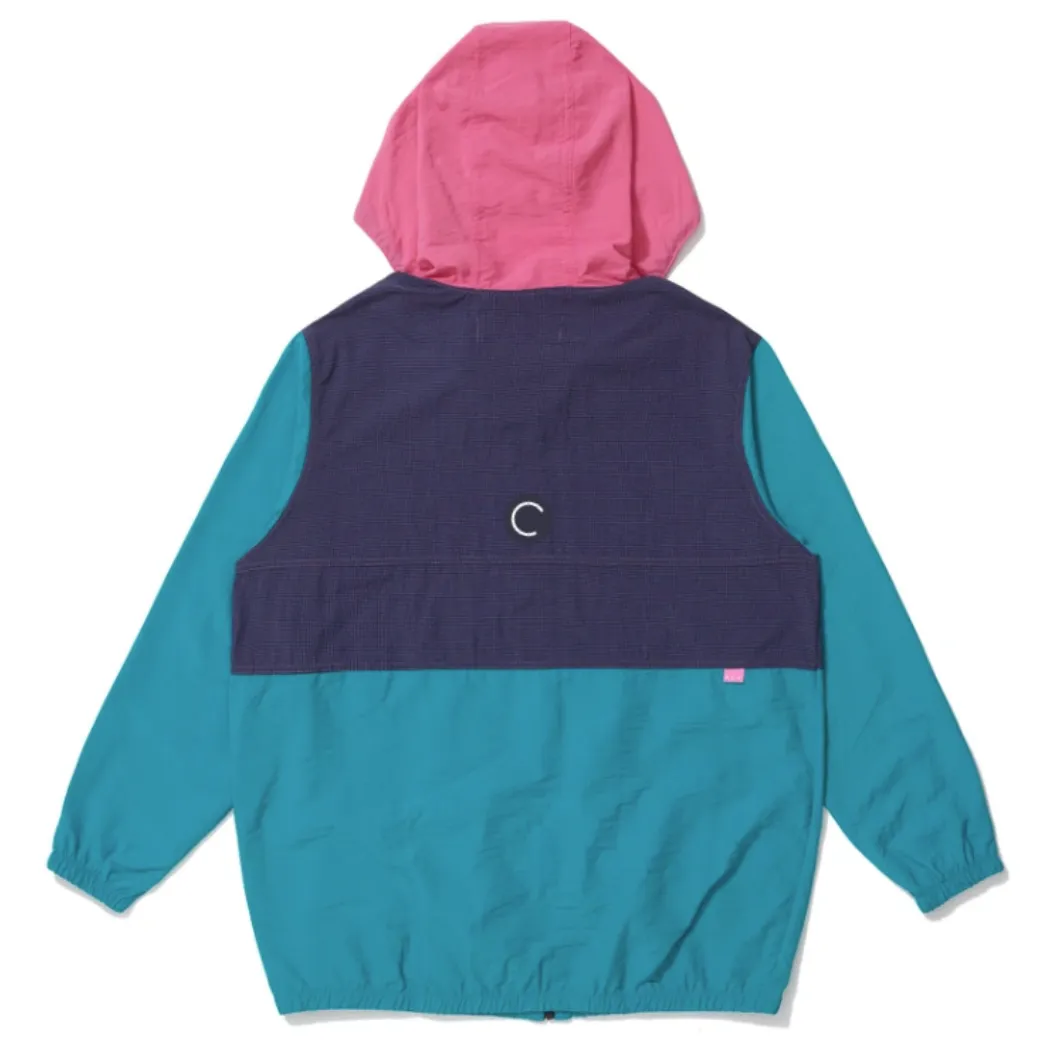 BOLOVO - Windbreaker Summer Grid II "Verde e Rosa"