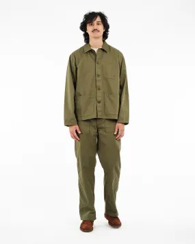 Buddy Herringbone Chore Jacket Olive