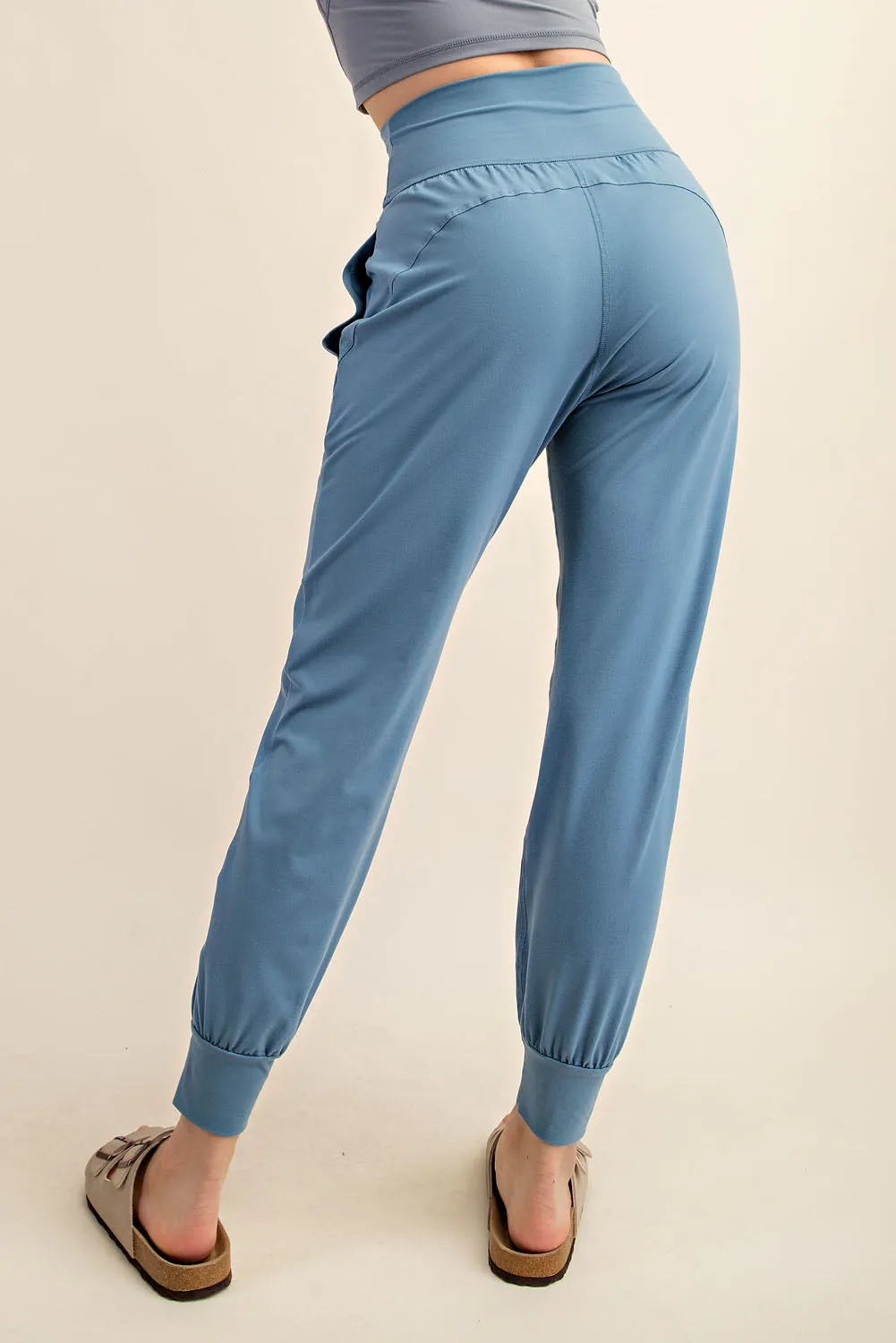 Butter Soft Joggers - Blue