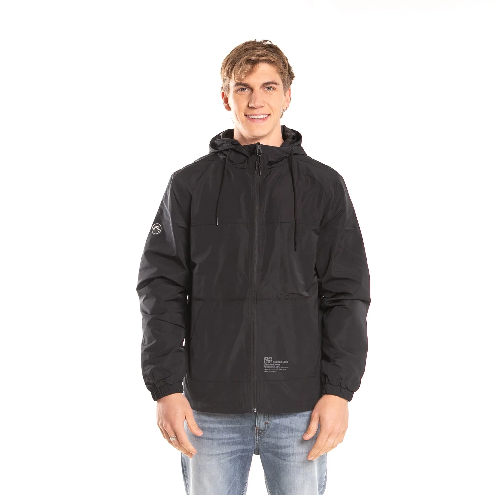 Campera Liviana Rusty Supremacy Windbreaker* Black