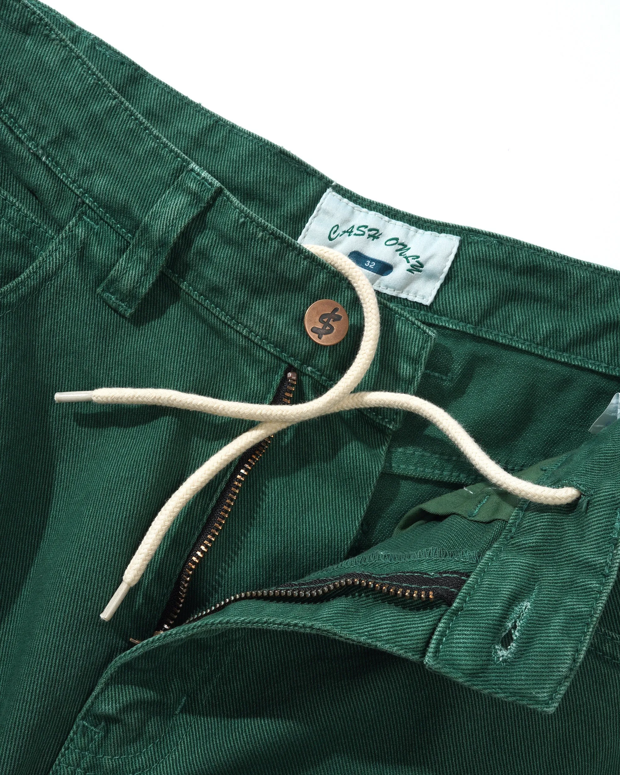 Cash Only Aleka Cargo Jeans - Green