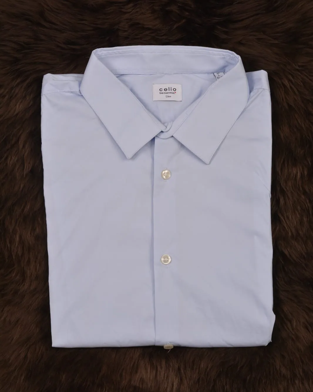 Celio Masantal Shirt  Sky Blue