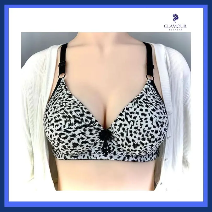 Cheetah Print Thin padded Bra