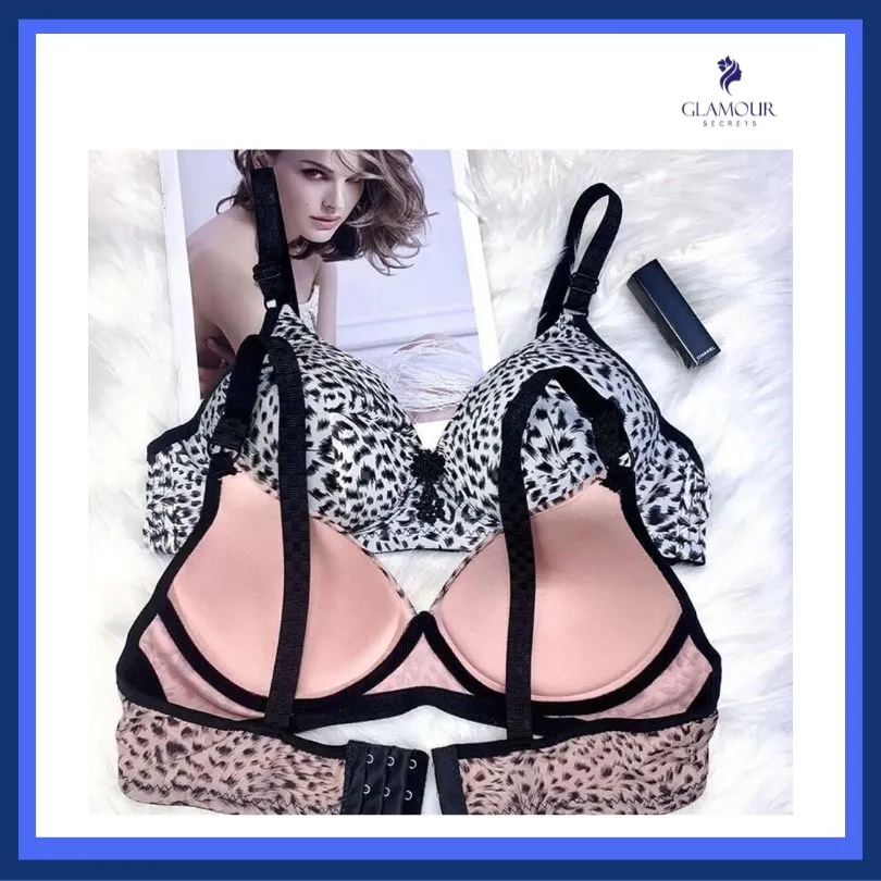 Cheetah Print Thin padded Bra