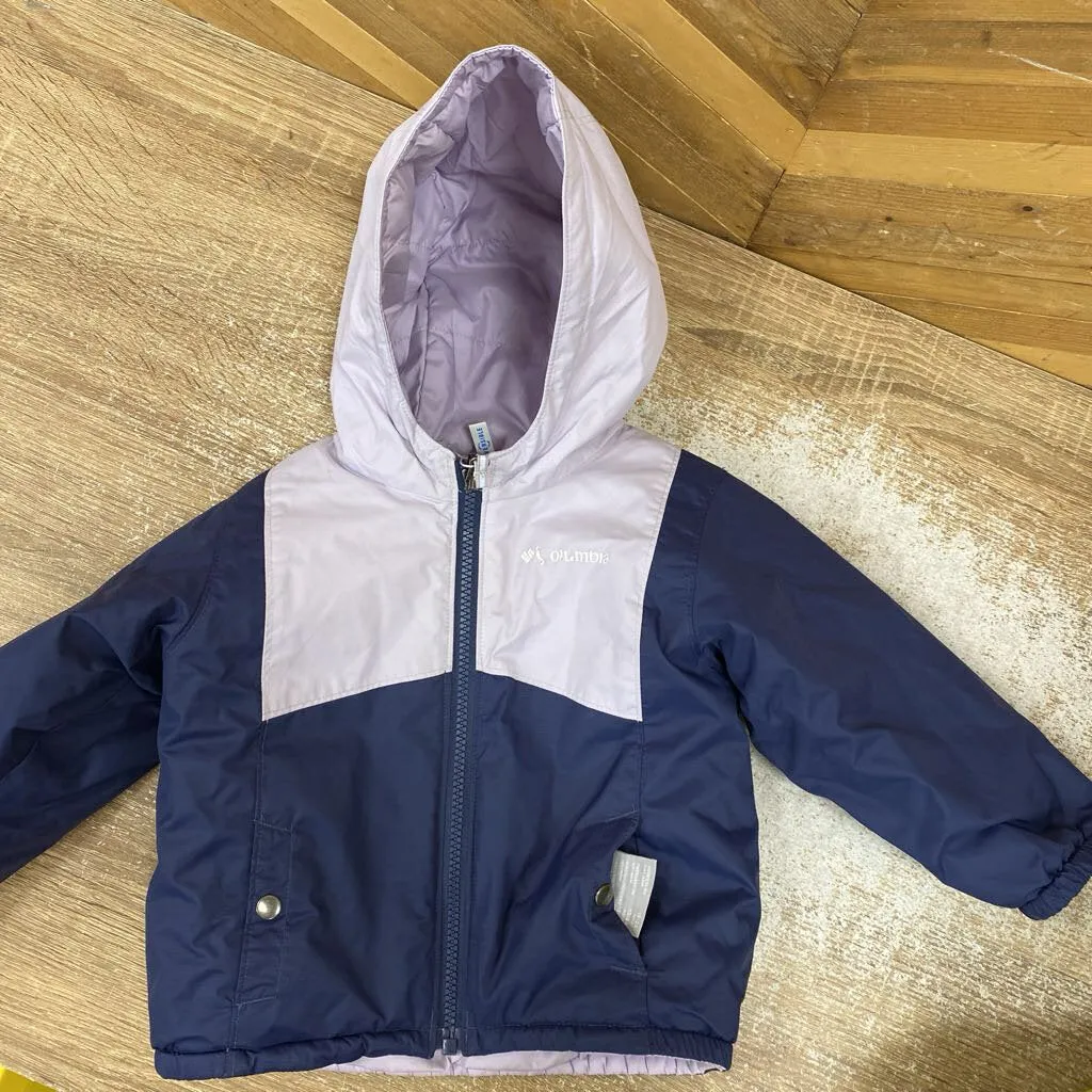 Columbia- Insulated winter jacket - MSRP $129: Purple-children-18-24m