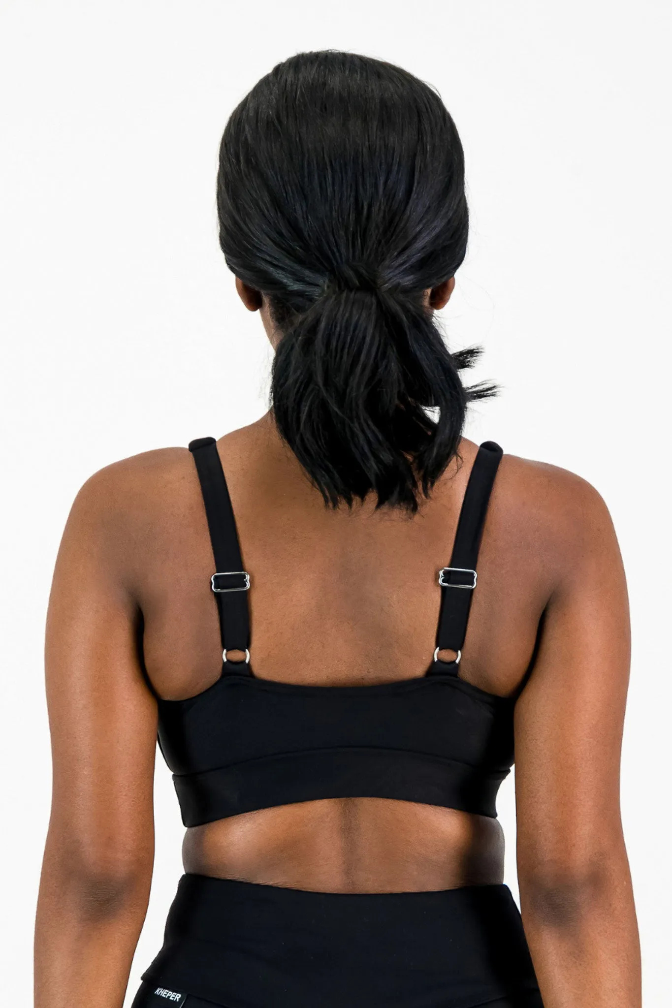 Core - Twist Bra | Black