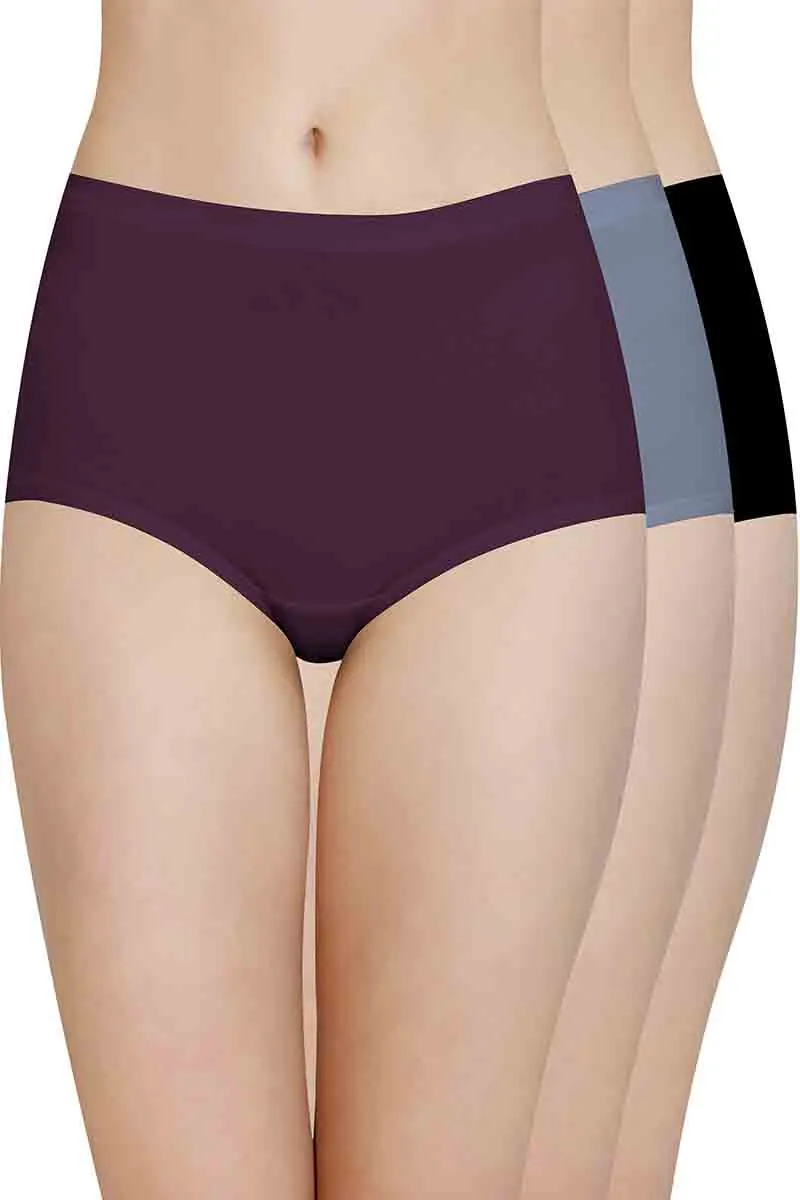 Cotton Full-Brief Solid Pack of 3