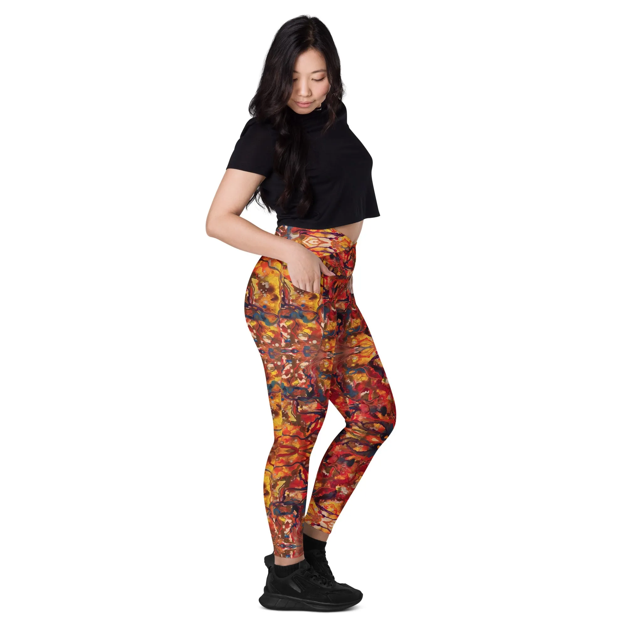 Crossover leggings,  Treasure