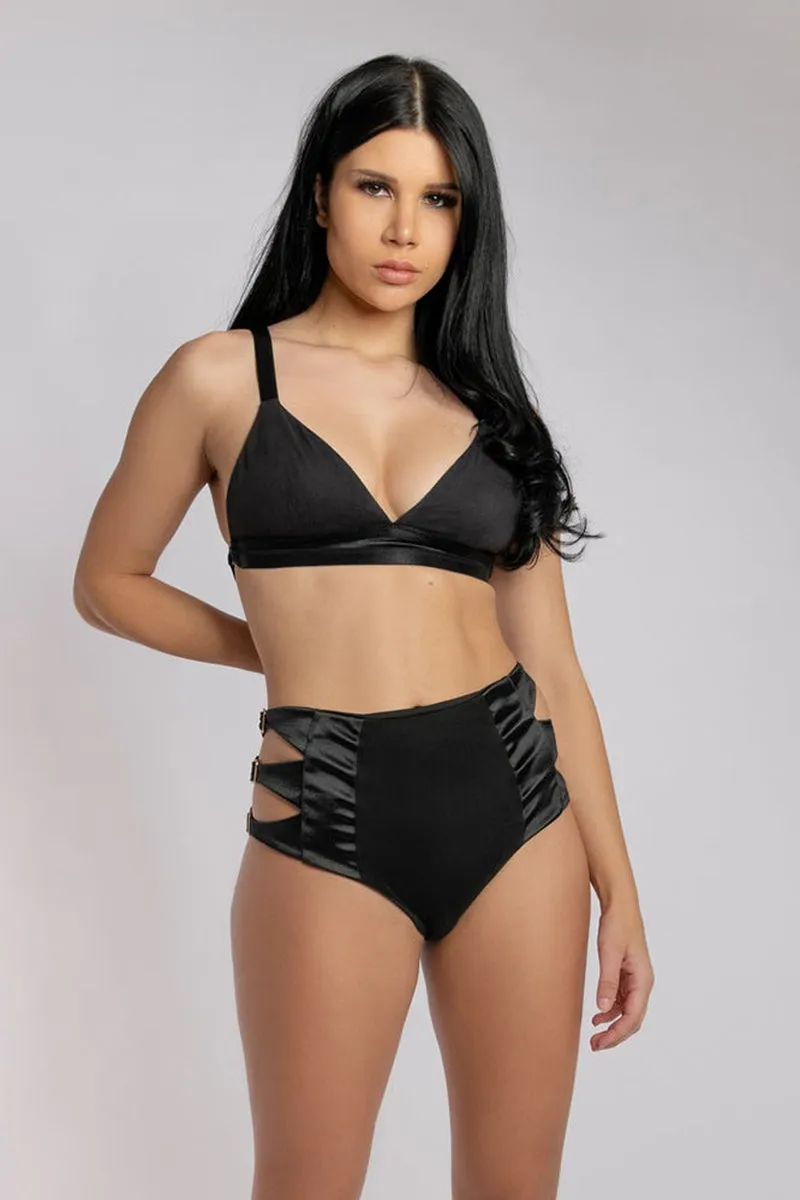 CXIX Aphrodite High Waist Bottoms - Black