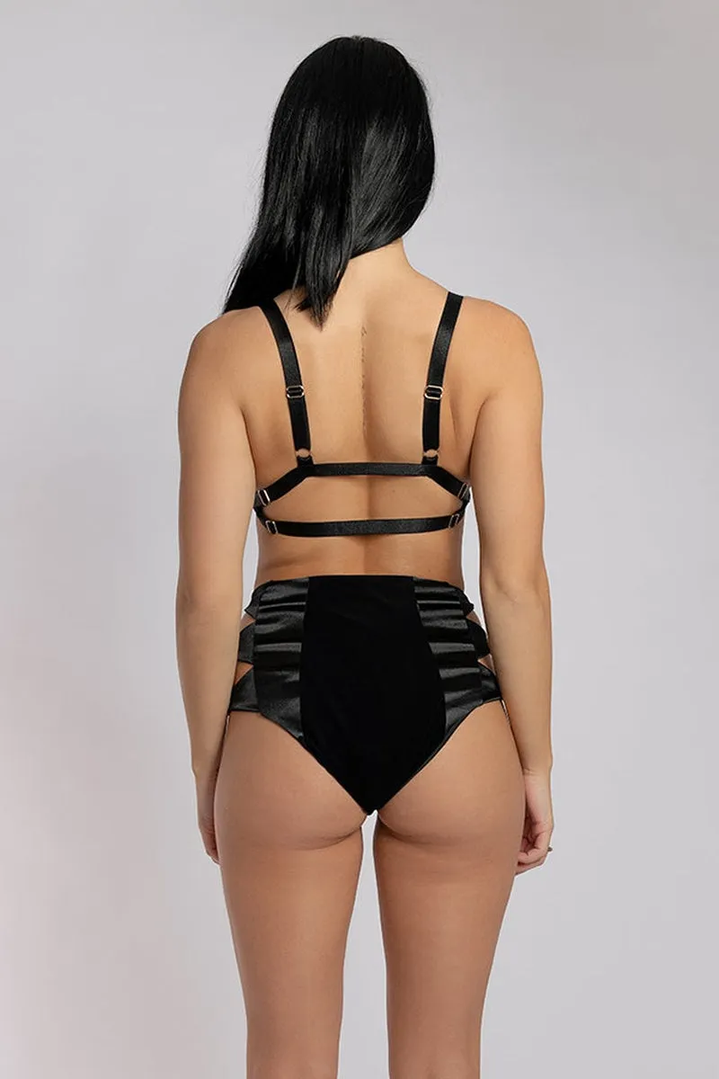 CXIX Aphrodite High Waist Bottoms - Black