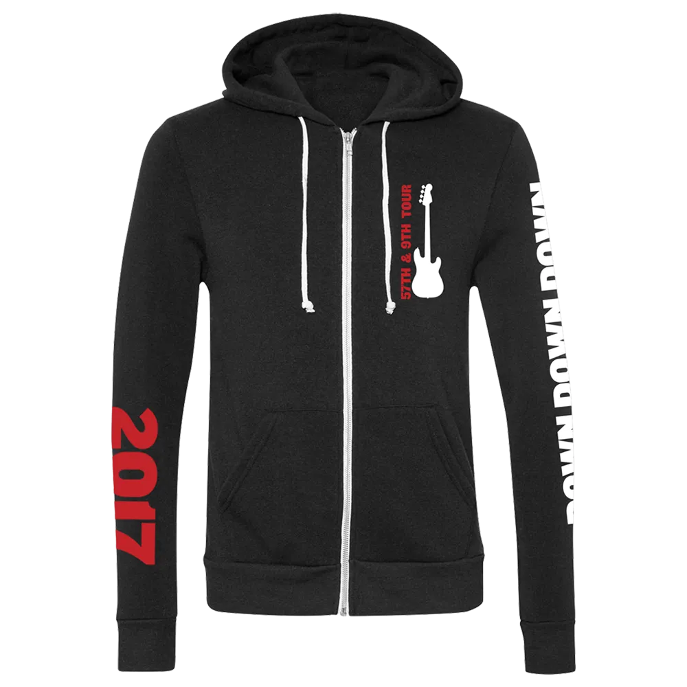 Down, Down, Down Zip Hoodie