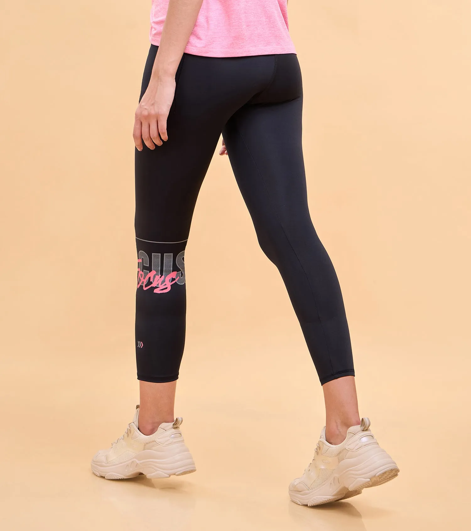 Enamor A606 Calm Legging - Dry Fit High Waist Basic Workout Leggings for Active Comfort