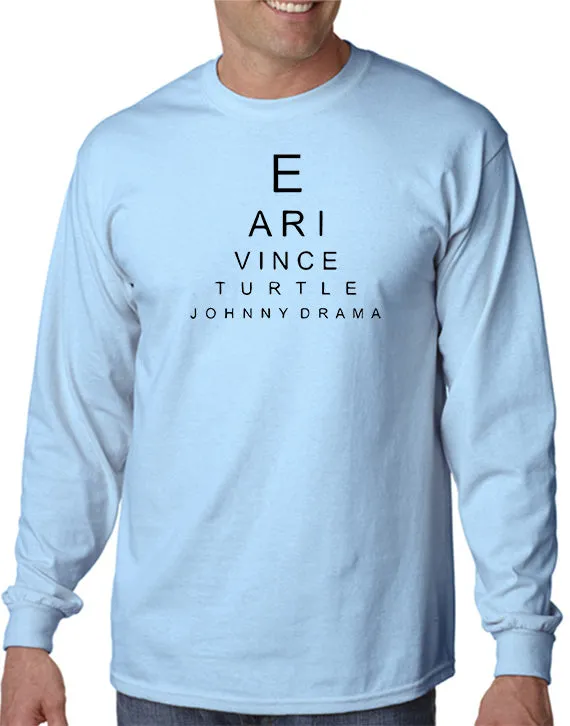 Entourage Eye Chart t-shirt