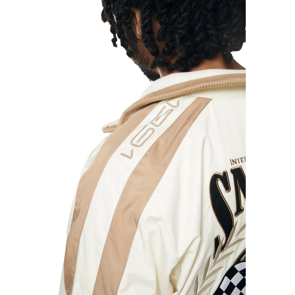 Euro Racing Windbreaker Jacket - Dune