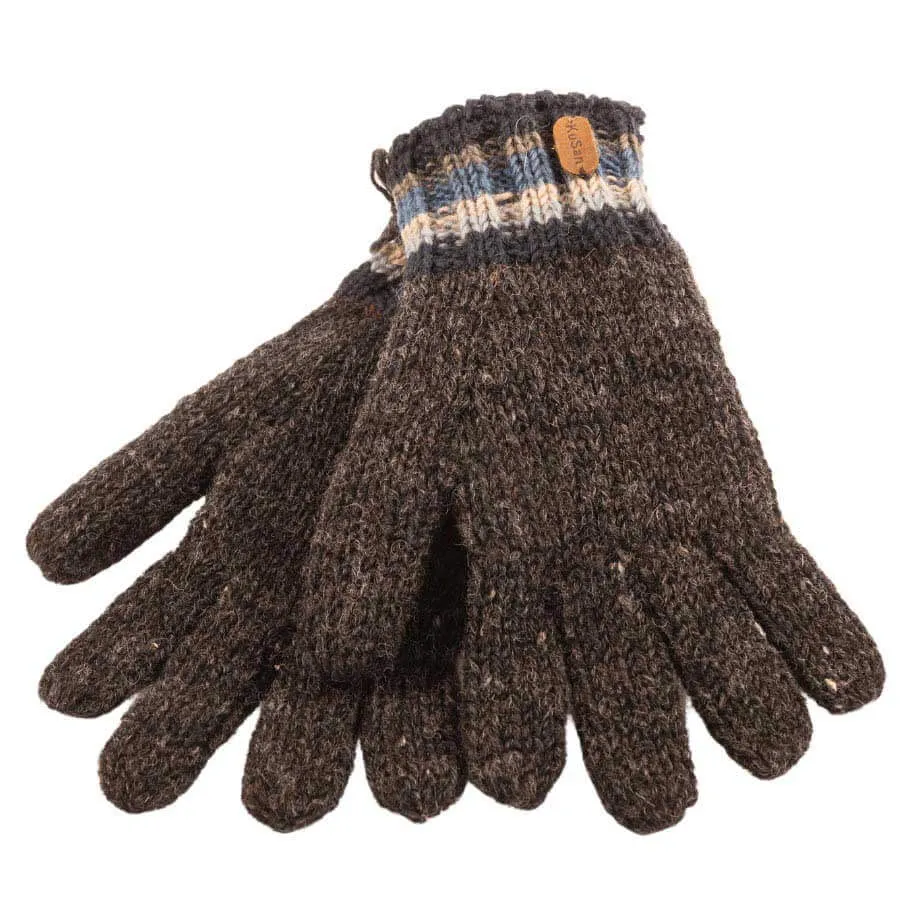 Finger Gloves Blue Charcoal