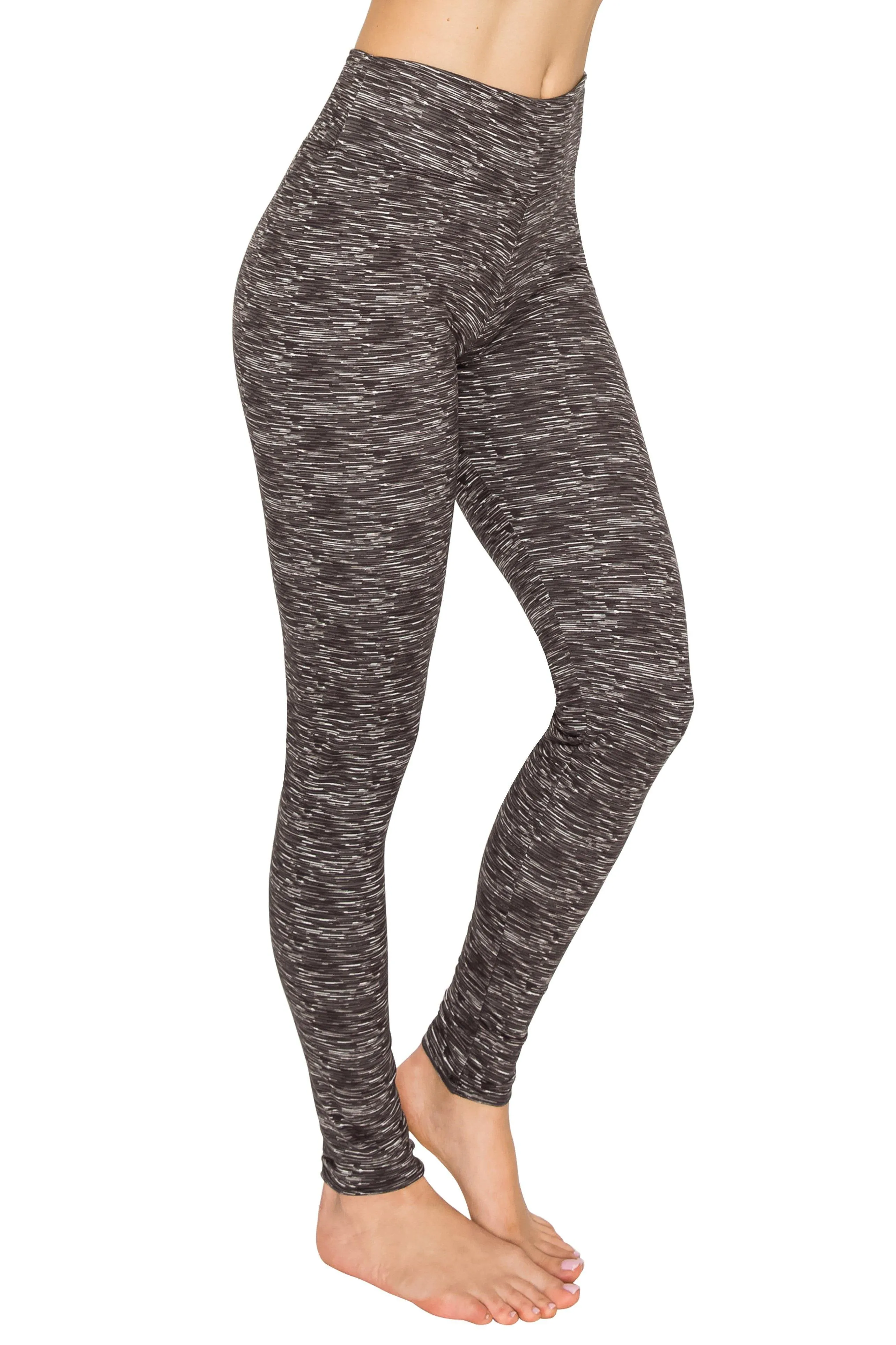 Fleece Lined Leggings - High Waist Winter Soft Yoga Workout Stretch Leggings