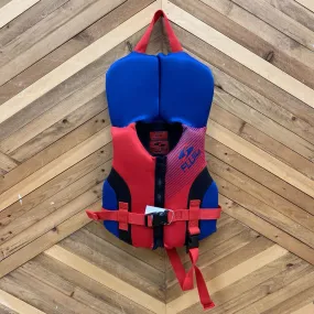 Fluid - Children's PFD Vest: Red/Blue -children-20-30lbs