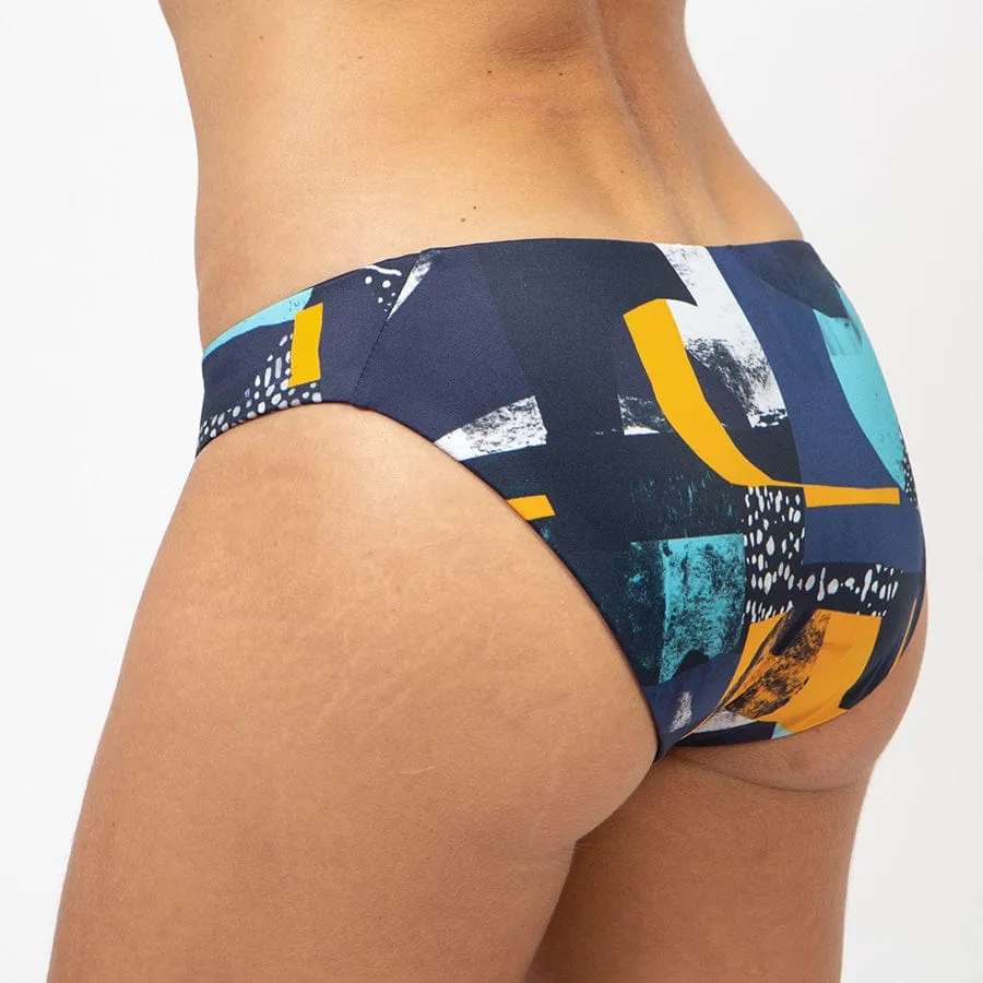 Fourth Element Tiger Bikini Bottom Midnight