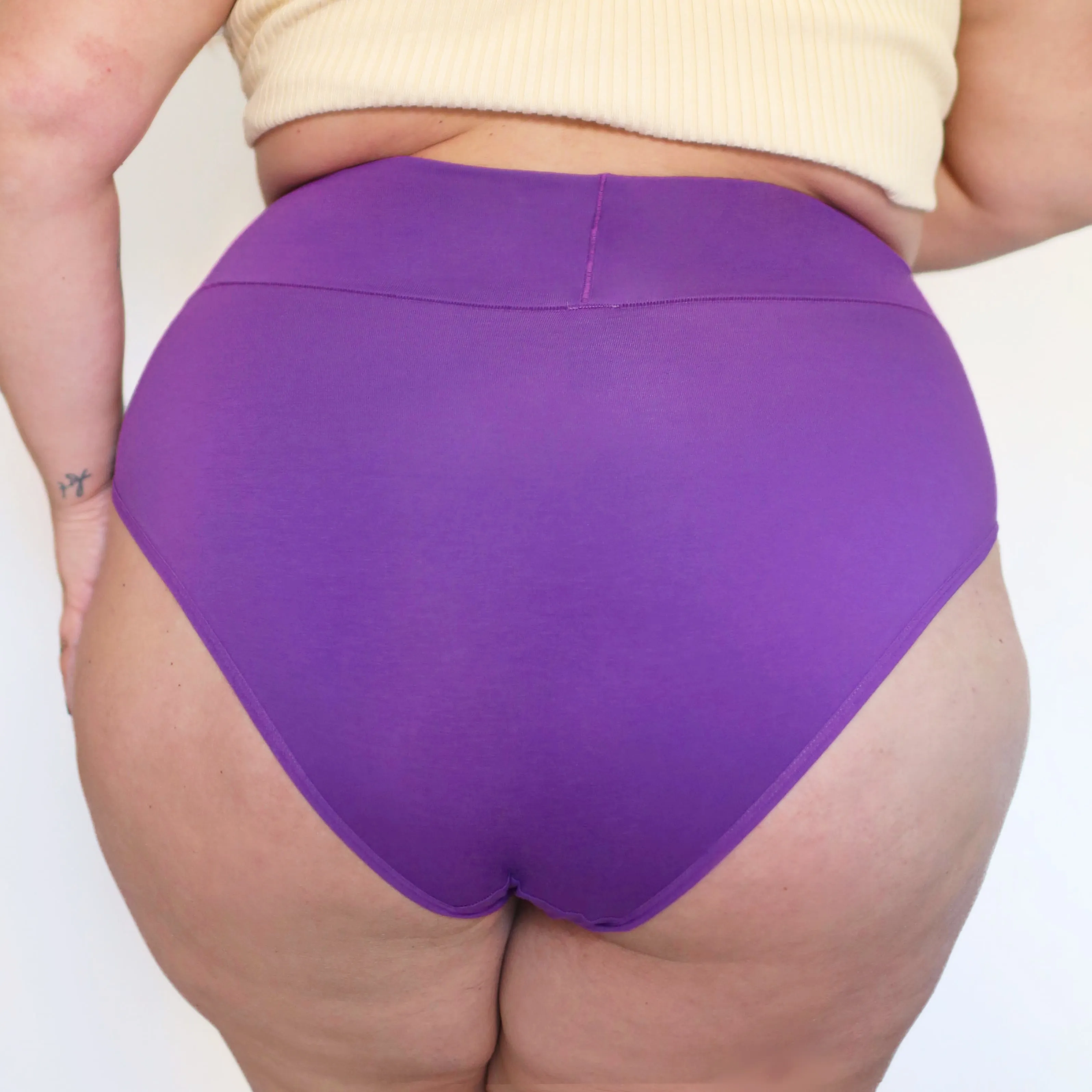 Full Brief Panties - Grape Escape