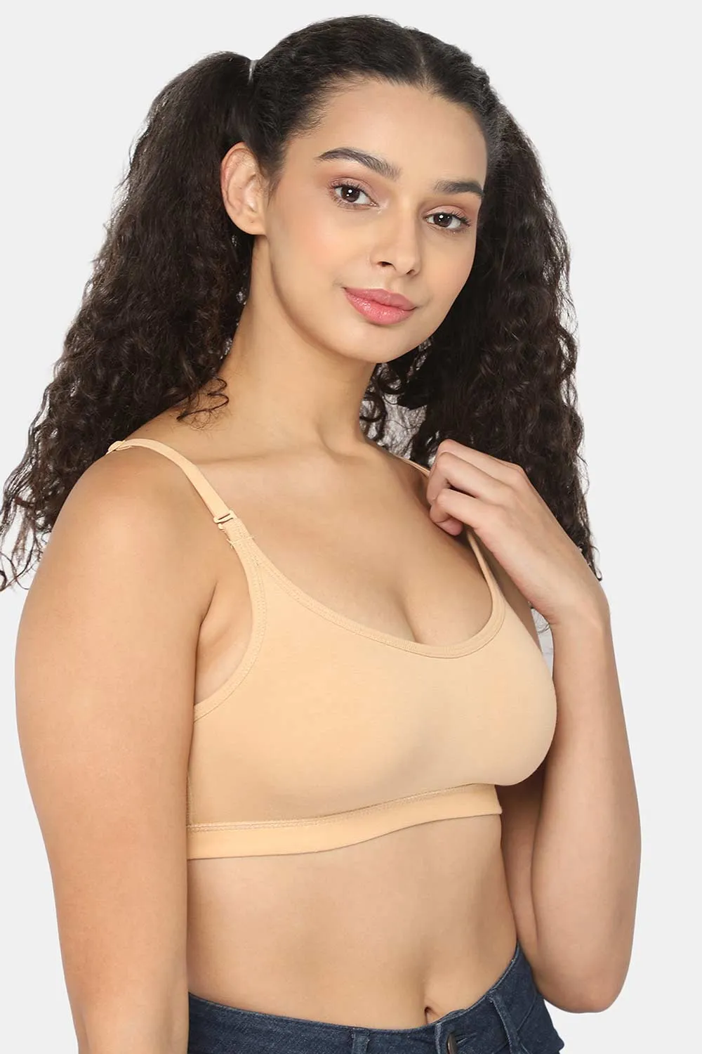 Full Coverage Non-Padded Intimacy Non- Wired Teenager Bra - UF01