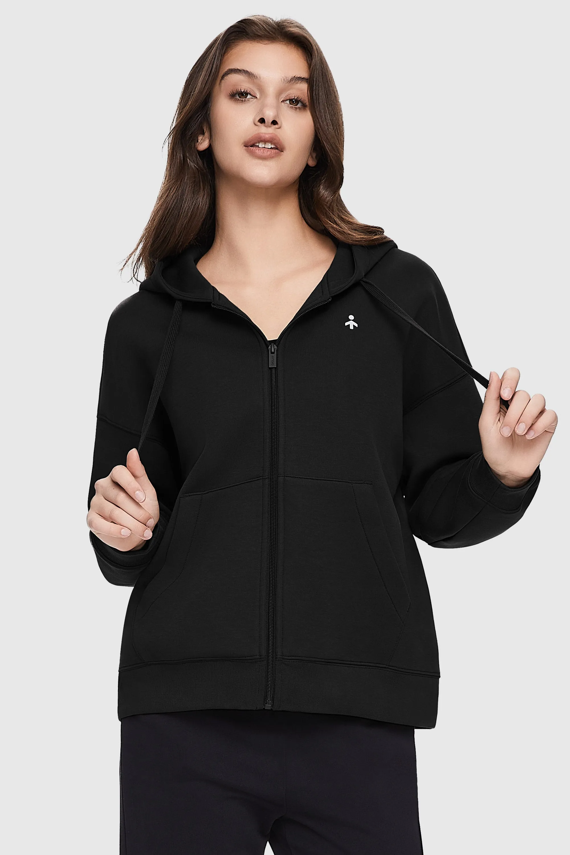 Full-Zip Athletic Hoodie