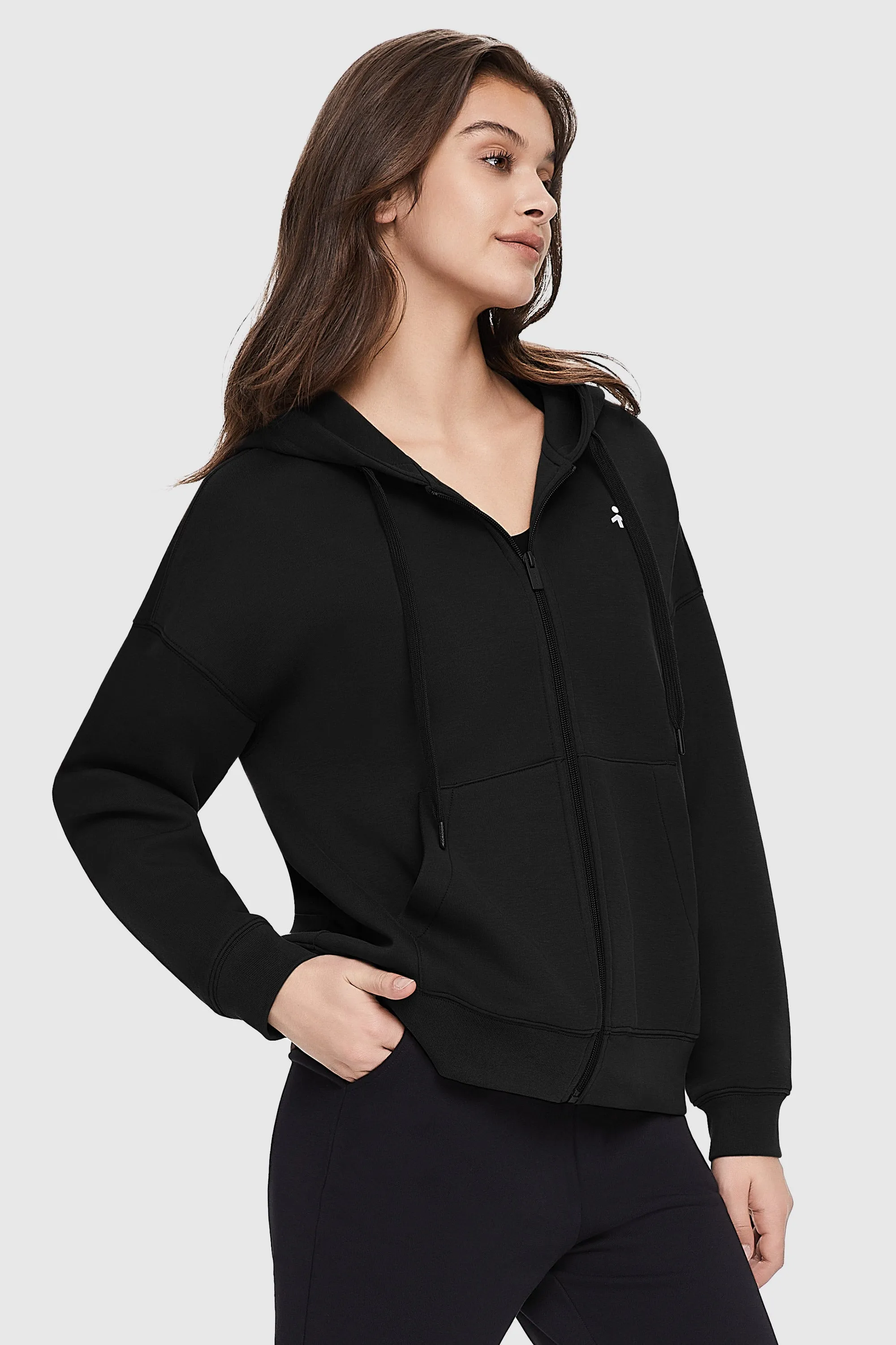 Full-Zip Athletic Hoodie