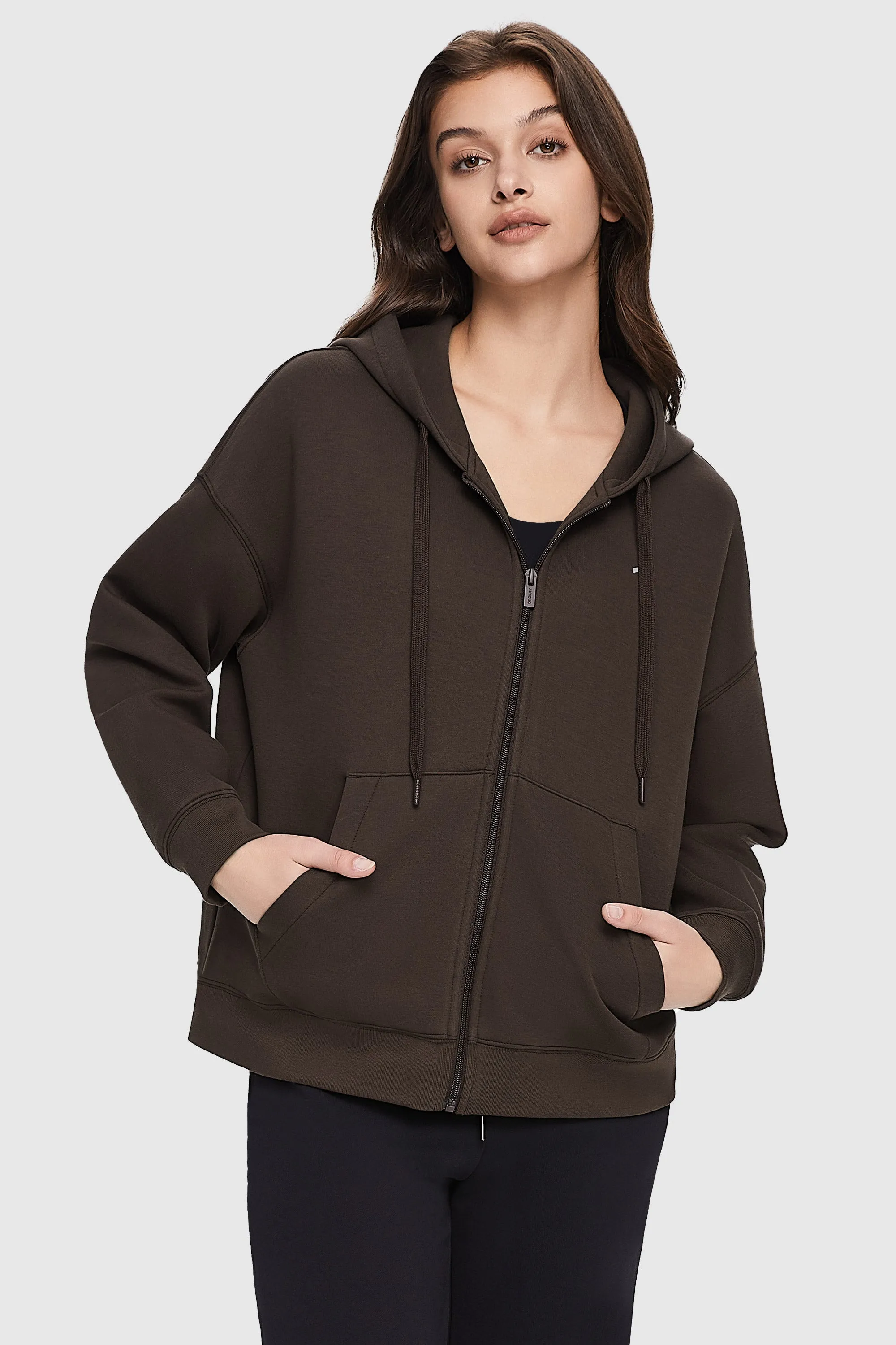 Full-Zip Athletic Hoodie