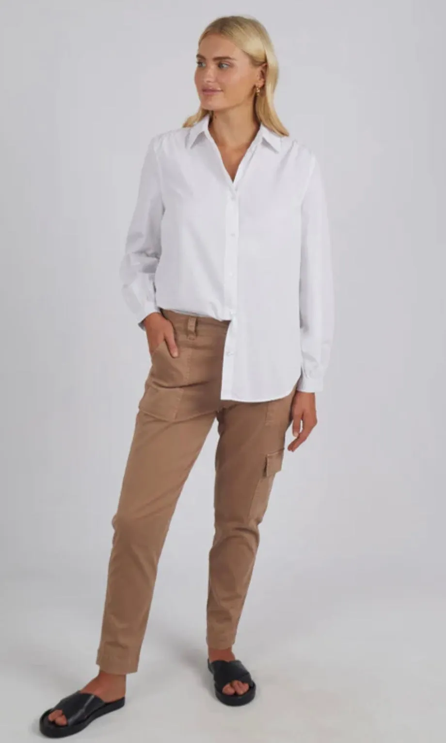 Gabriella Shirt White