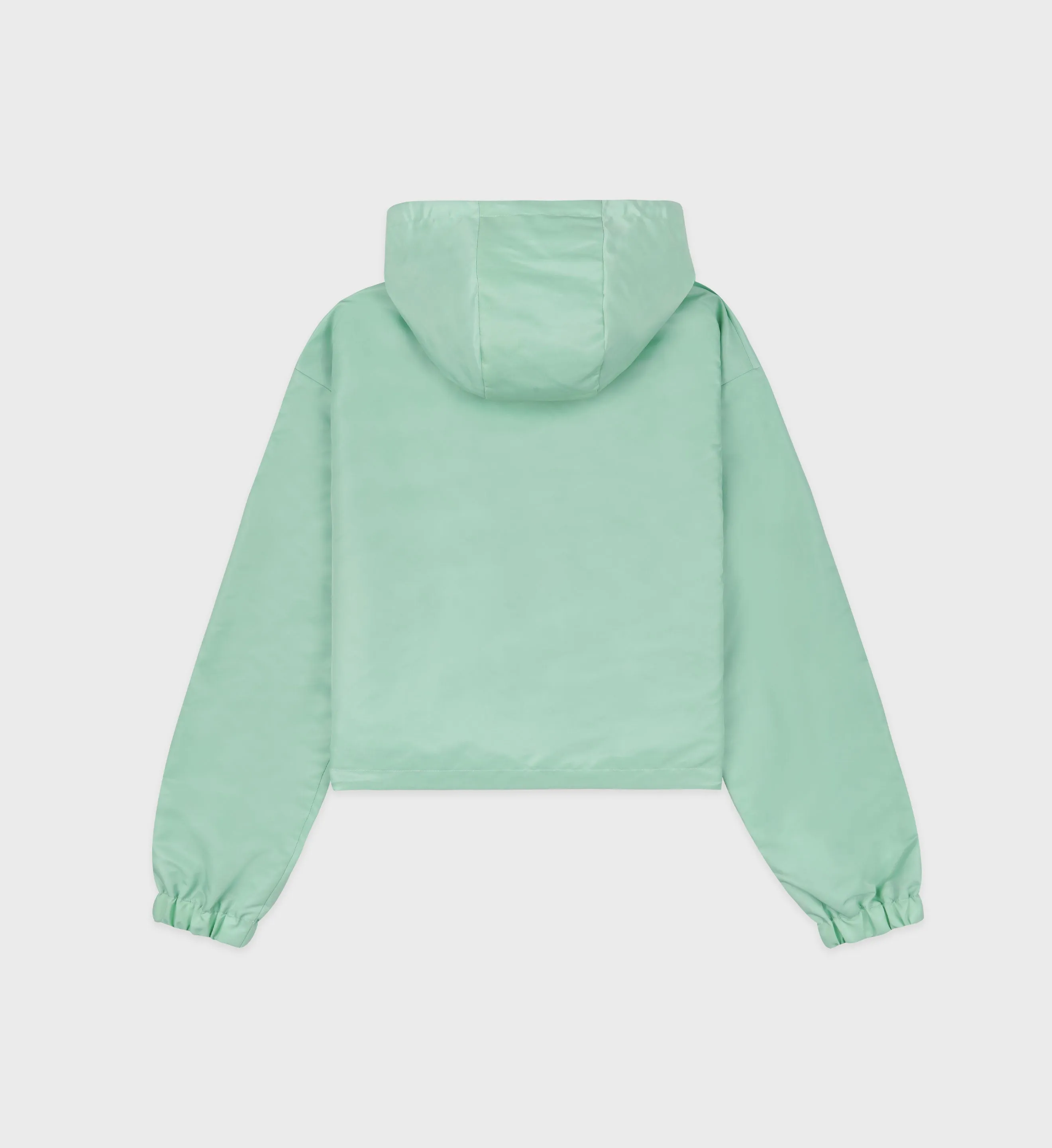 Good Health Nylon Windbreaker - Thyme/White