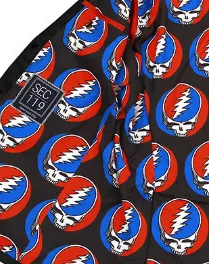 Grateful Dead Black Steal Your Face Lined Sport Coat