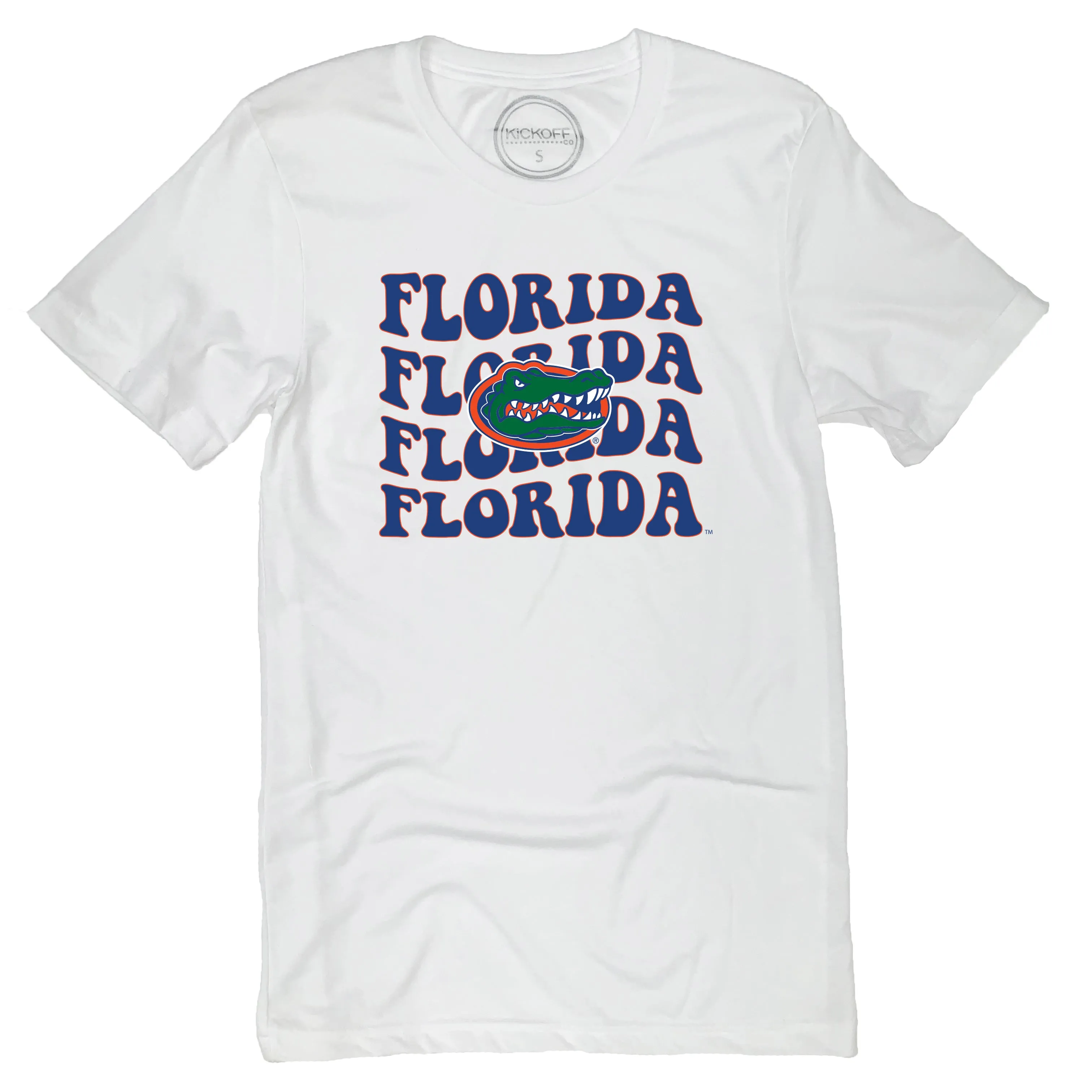 Groovy Gal Short Sleeve T-shirt in University of Florida