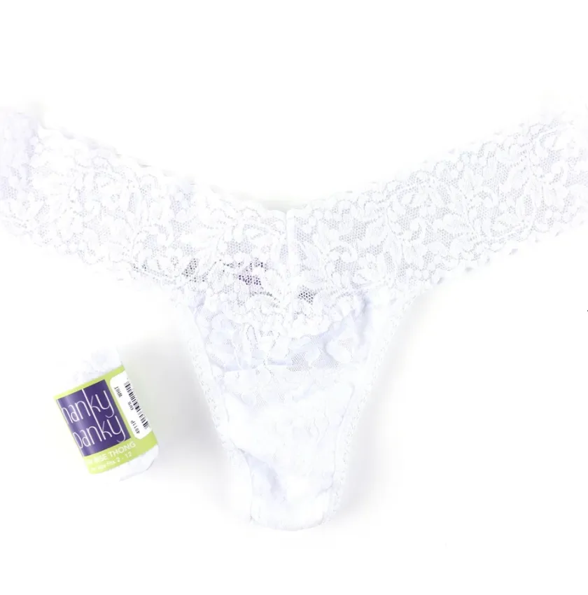 Hanky Panky Signature Stretch Lace Low Rise Thongs