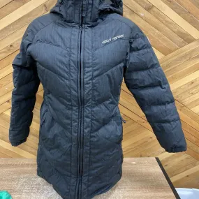 Helly Hansen - Women's Long Down Jacket - MSRP $389: Dark Grey-women-SM